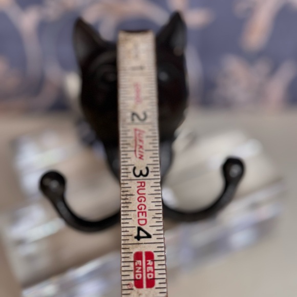 Vintage Cast Iron Double Cat Hook - Picture 4 of 8